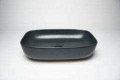 Раковина Galassia Dream 7301NEMT, накладная, 50 см, черный матовый