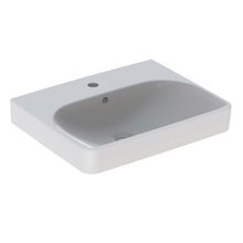 Раковина Geberit Smyle Square 500.259.01.1, 55 х 44 см, белая