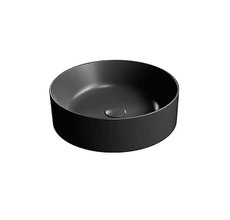 Раковина GSI Kube X накладная, 45 x 45 см, черный матовый, 942726