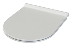 Крышка-сиденье Boheme Bianca 966-WM Slim для унитаза, микролифт, белый матовый