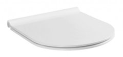 Крышка-сиденье Boheme Bianca 966-W Slim для унитаза, микролифт, белый