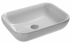 Раковина Hatria Happy Hour Y0QQ01, 55 х 40,5 см для установки на столешницу