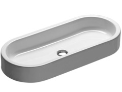 Раковина Hatria Area Y0UF 01 80 х 35 см для установки на столешницу