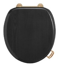 Крышка-сиденье Boheme Vogue 907-B-BR для унитаза, микролифт, черный, бронза