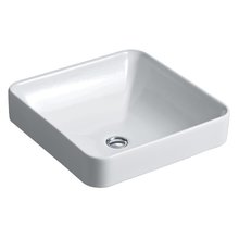 Раковина накладная Jacob Delafon Vox, 40 см, с переливным отверстием, E2661-0