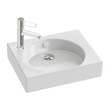 Раковина Jacob Delafon Odeon Rive Gauche 45 см, белая, EGN112-00