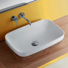 Раковина встраиваемая/накладная Kerasan Tribeca 514330 60 х 38 см, цвет белый матовый