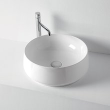 Раковина накладная Kerasan F10, диаметр 43 см, цвет белый, 460401