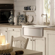 Раковина кухонная Kerasan Hannah 544101 Devon 75.8 x 53 см, керамика, без отверстия под смеситель, цвет белый