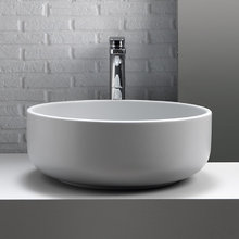 Раковина накладная Kerasan Ciotola 430230 С2, диаметр 46 см, цвет белый матовый