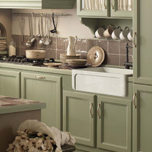 Раковина кухонная Kerasan Hannah 542001 Yorkshire 68.6 x 47 см, керамика, без отверстия под смеситель, цвет белый