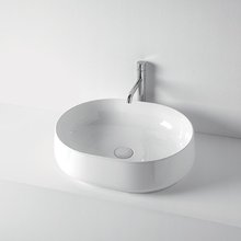 Раковина накладная Kerasan F10, 56 х 44 см, цвет белый, 460501