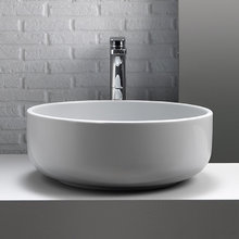 Раковина Kerasan Ciotola 430201 C2 накладная 46 х 46 x 17 см, белая