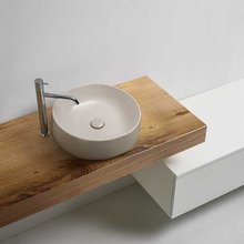 Раковина Kerasan Nolita 534481 чаша 40 х 40 x 15 см, цвет коричневый орех