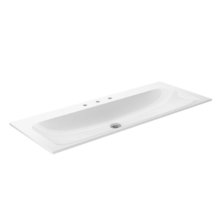 Раковина Keuco Plan 32980311203, 120 см, 3 отверстия под смеситель, цвет белый