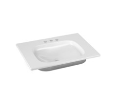 Раковина Keuco Royal Universe 32751316503 65.5 см 3 отверстия под смеситель, белый