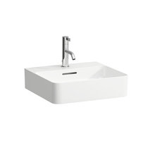 Раковина Laufen Val 8152810001041, 45 х 42 см, белая, 8.1528.1.000.104.1