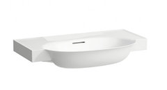 Раковина Laufen New Classic 8.1385.5.400.109.1 80 х 48 х 16.5 см, SaphirKeramik, LCC, без отверстия, белый глянцевый