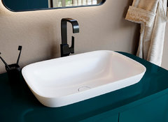 Раковина полувстраиваемая Salini Marea 1802202M 02, 59,8 х 39,8 х 16 см