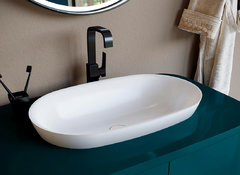 Раковина полувстраиваемая Salini Marea 1802201M 01, 64,5 х 38,7 х 16 см